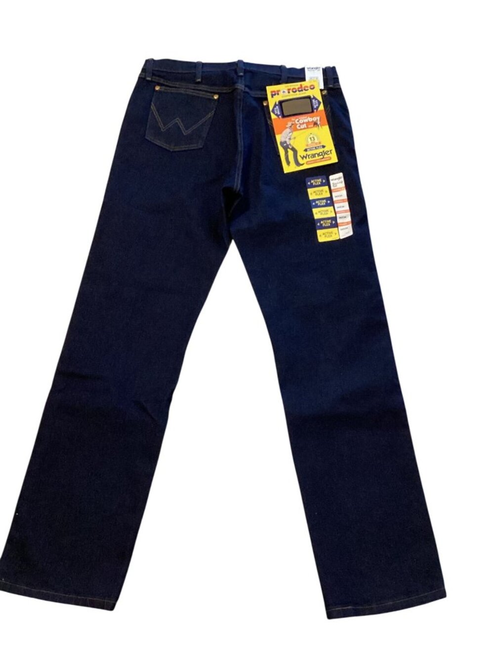 Wrangler Pro Rodeo Men's Original Fit Active Flex Denim Jeans Size 34X34 New Tag